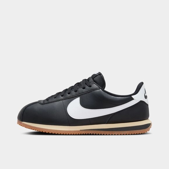 Nike Cortez Leather Black Gum Medium Brown Sesame White DM4044-002 sz 10 Men's - Picture 10 of 14